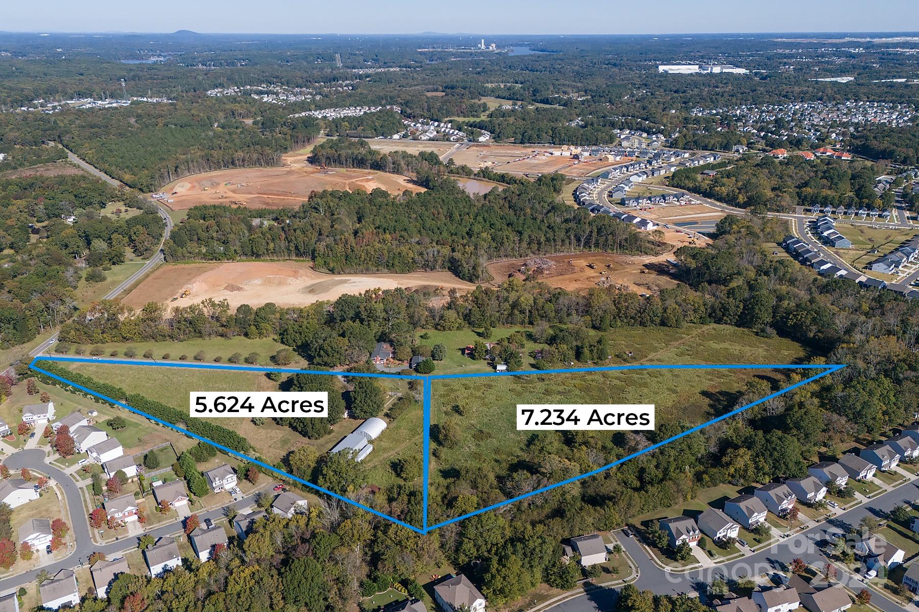 15207 Shopton Road West Charlotte, NC 28278 - Photo 7 of 15 an aerial view of a city