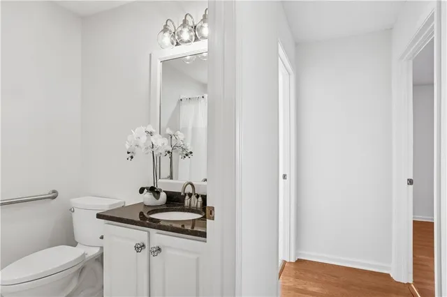 a view of bathroom with a sink