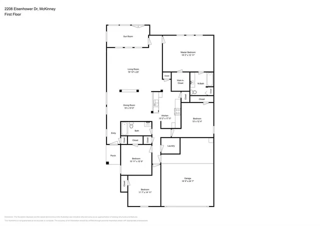 $2,045 | 2208 Eisenhower Drive, McKinney, TX 75071