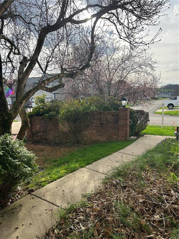 1117 Old Farm Road Lawrence, PA 15055 - Photo 3 of 27 Courtyard in front of home.