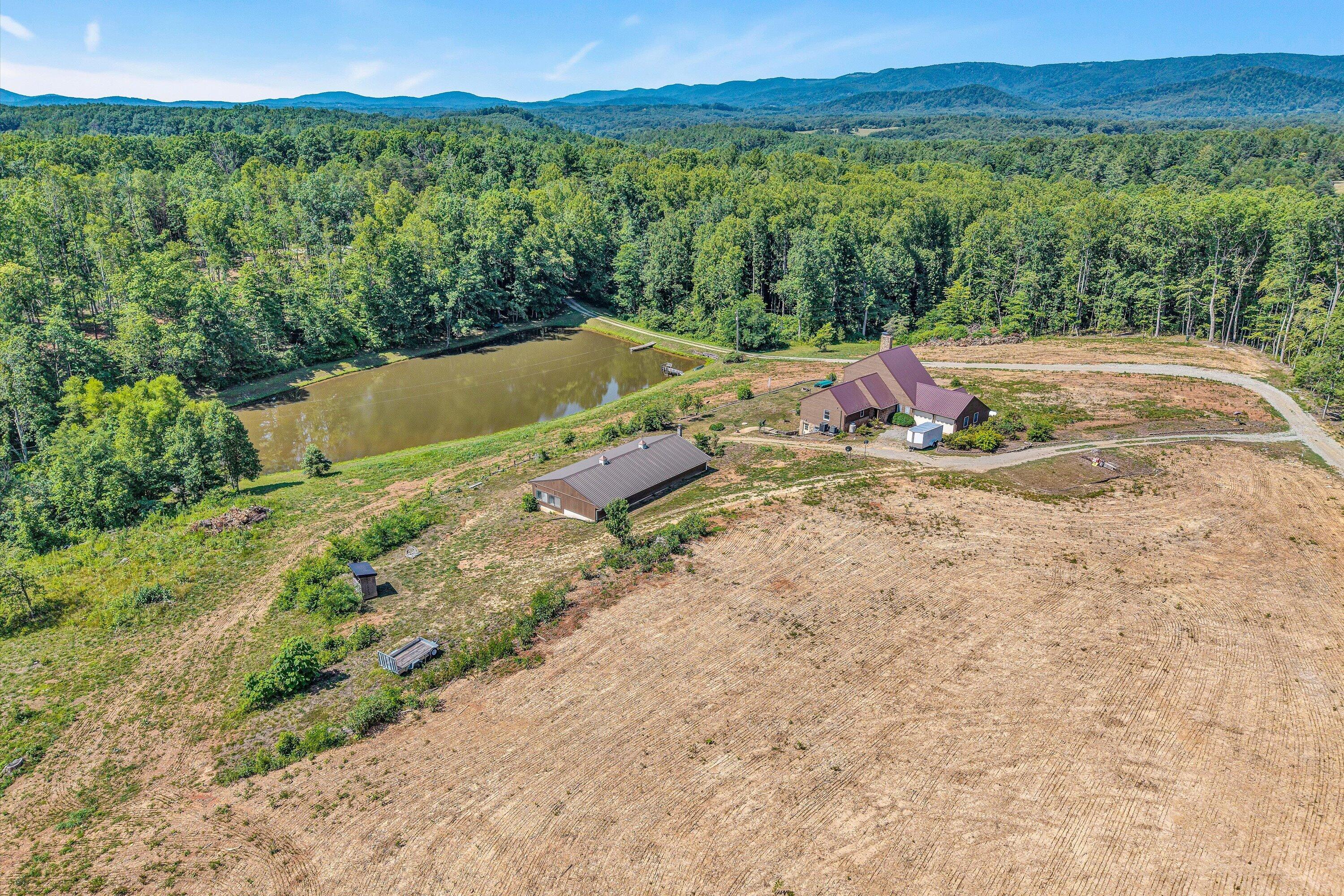 570 Mirey Branch Road Boones Mill, VA 24065 - Photo 28 of 43 Rural Setting with Pond