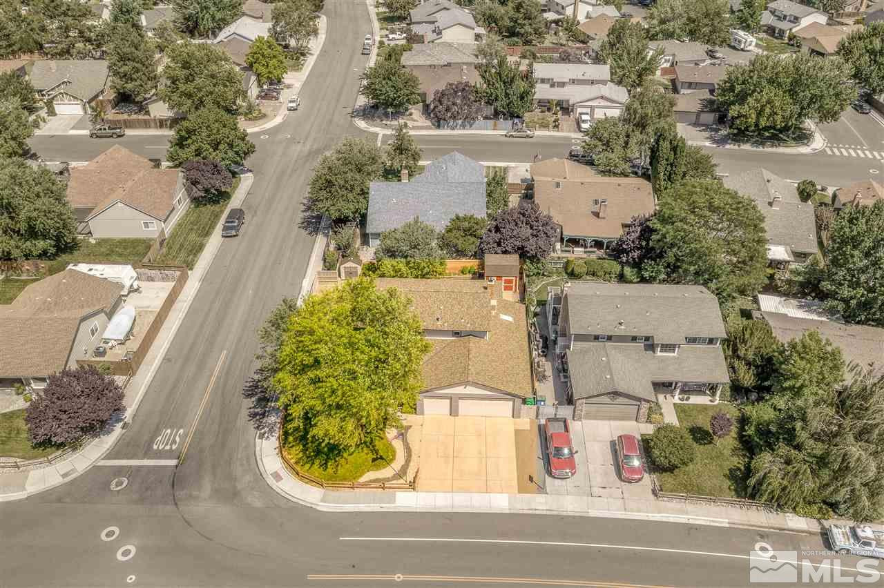 2180 Figoni Ranch Road, Unit NV Sparks, NV 89434 - Photo 36 of 39 an aerial view of residential houses with outdoor space