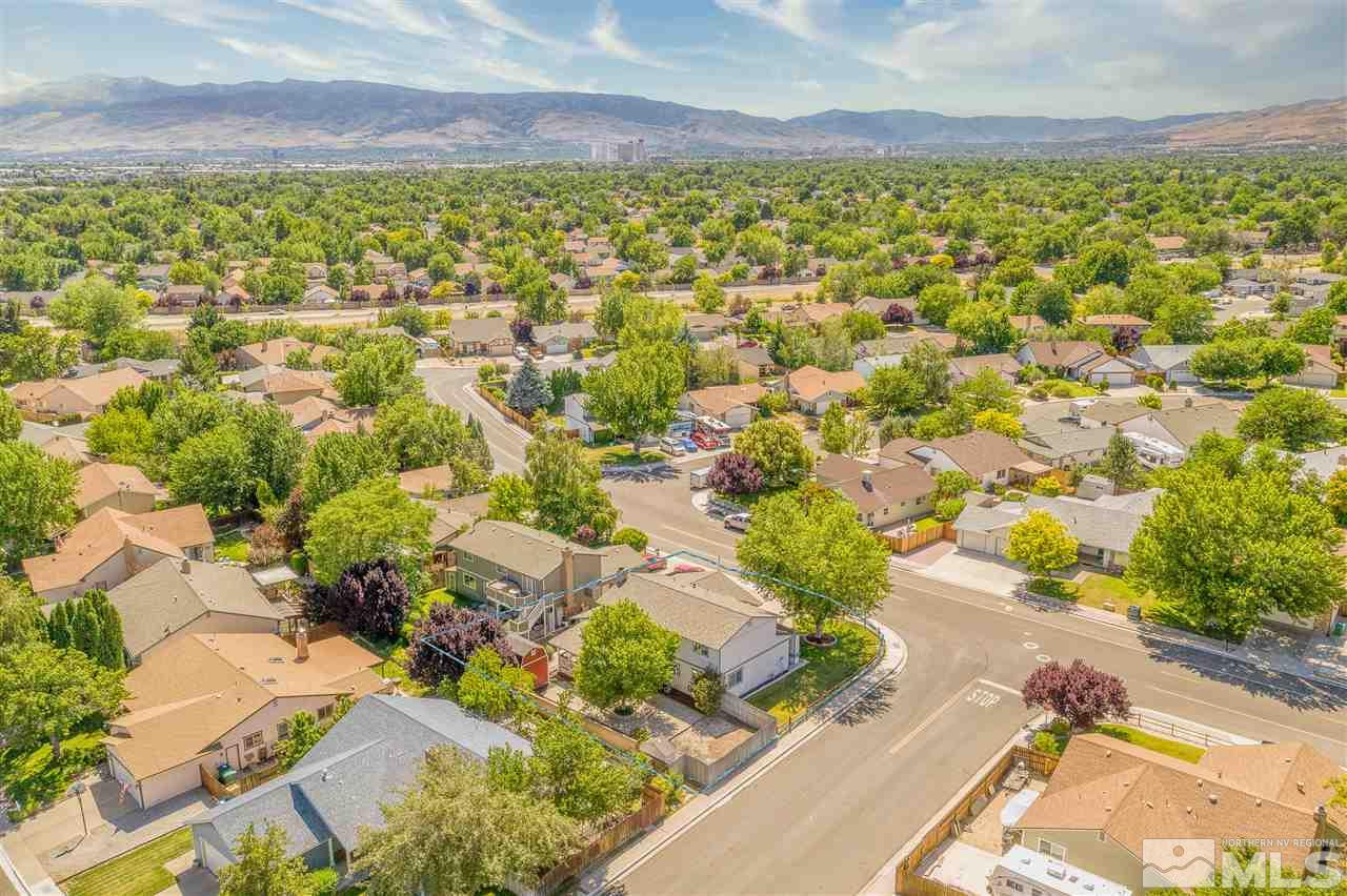 2180 Figoni Ranch Road, Unit NV Sparks, NV 89434 - Photo 38 of 39 an aerial view of residential houses with outdoor space and street view