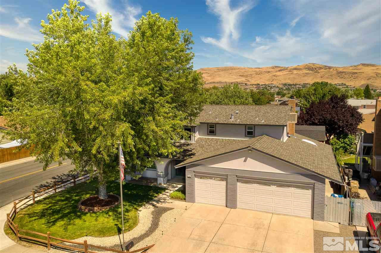 2180 Figoni Ranch Road, Unit NV Sparks, NV 89434 - Photo 4 of 39 a aerial view of a house with a yard and balcony