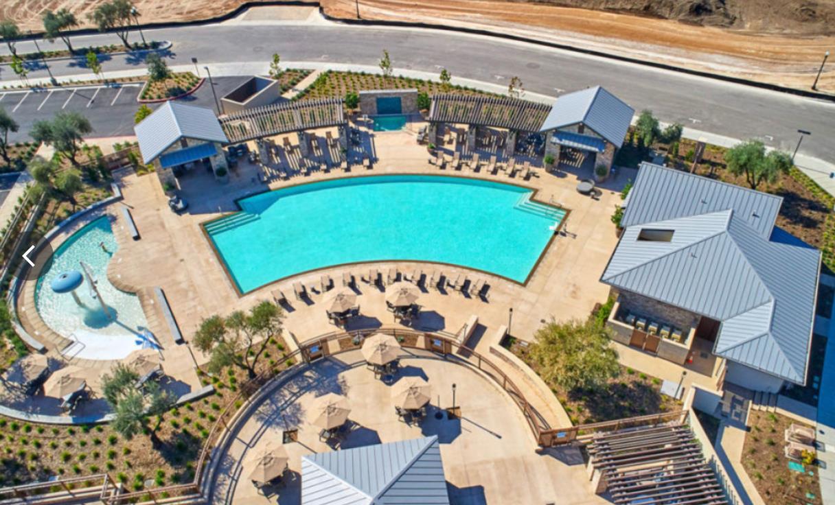 123 Capstone Way South Madera, CA 93636 - Photo 26 of 32 an aerial view of a house with a swimming pool