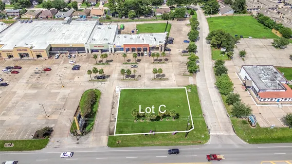 an aerial view of a