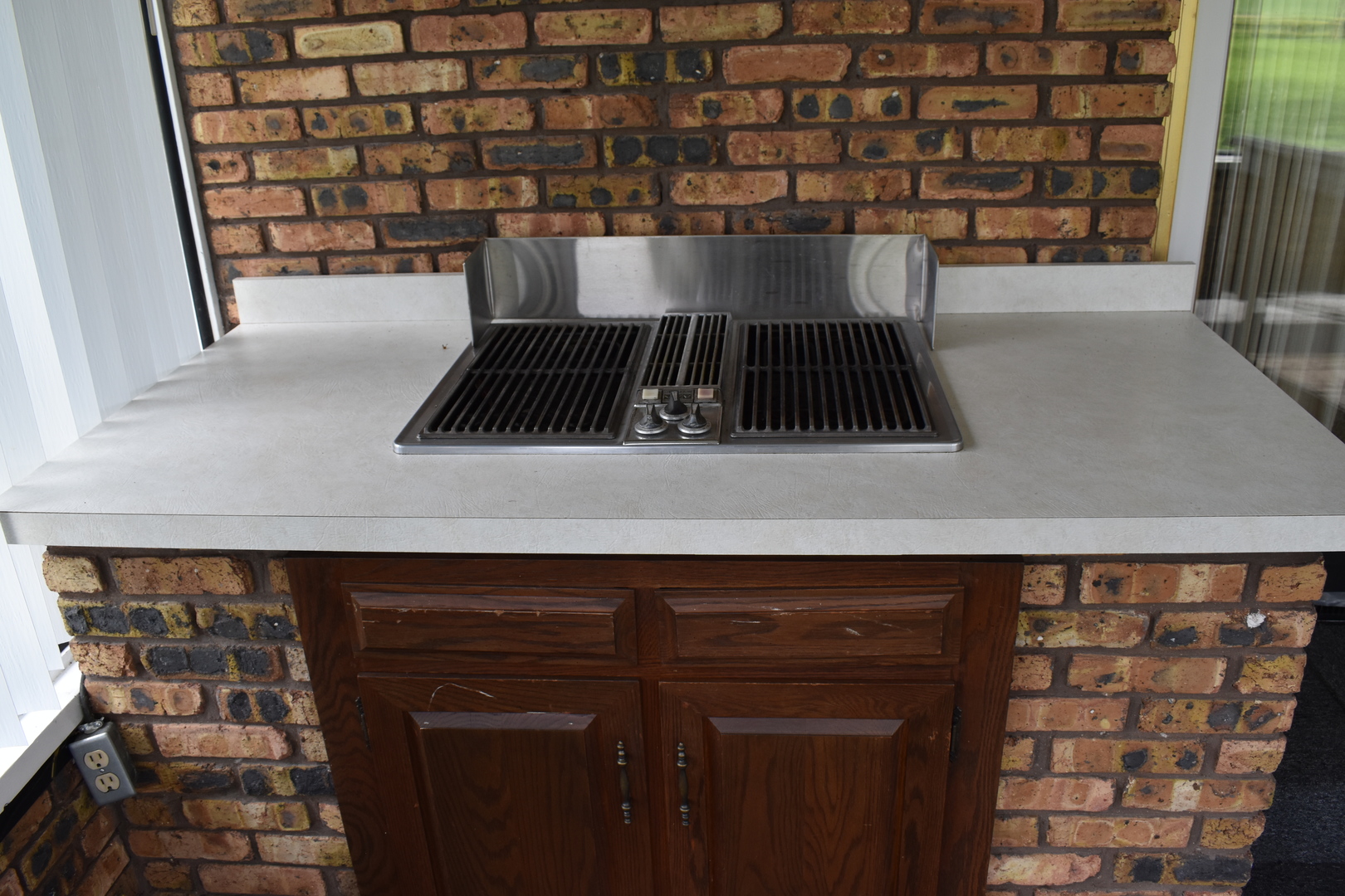 17864 East 1700 N Road Pontiac, IL 61764 - Photo 27 of 32 a close view of a sink a counter space and a wooden floor