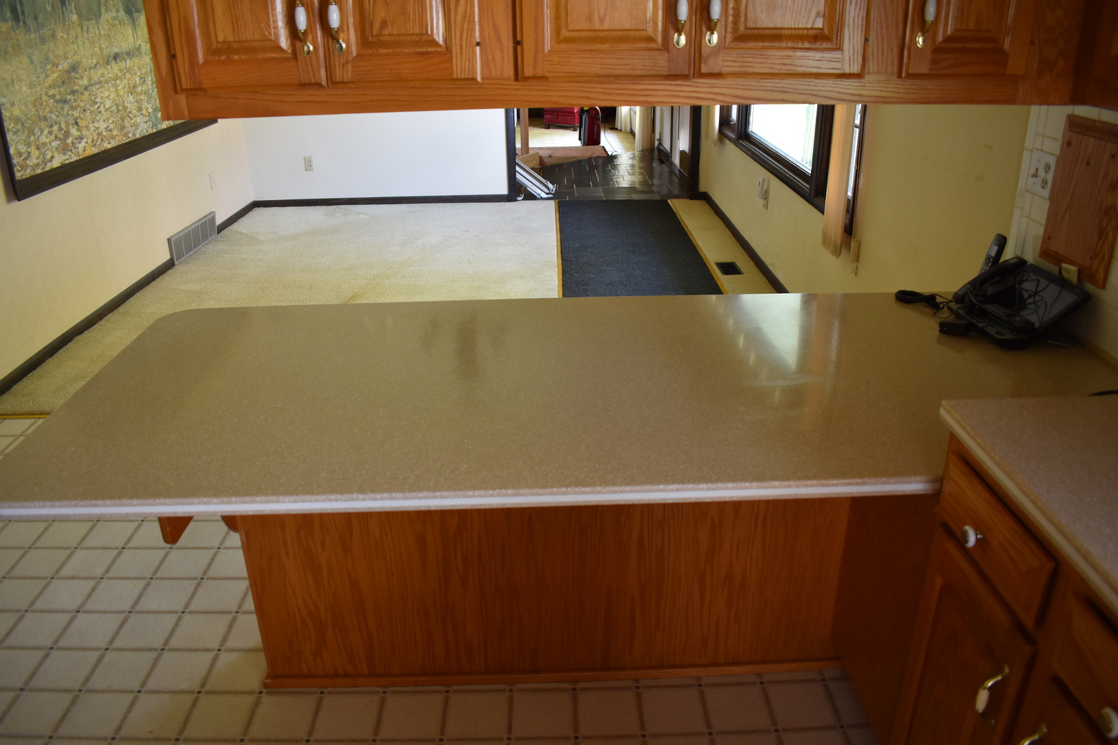 17864 East 1700 N Road Pontiac, IL 61764 - Photo 10 of 32 a view of a kitchen with wooden floor