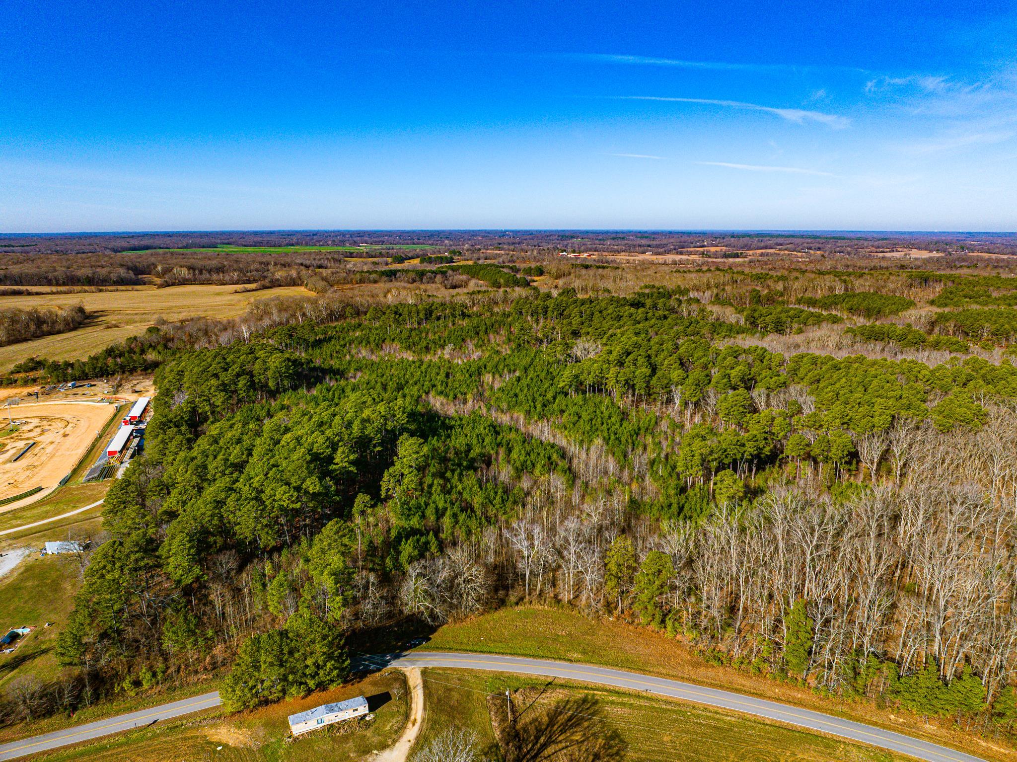 0 Rimmer Road Trezevant, TN 38258 - Photo 16 of 21 Aerial overview of property's location with a heavily wooded area