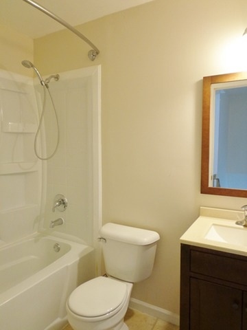 1368 Quaker Lane Prospect Heights, IL 60070 - Photo 9 of 14 a bathroom with a sink a toilet and shower