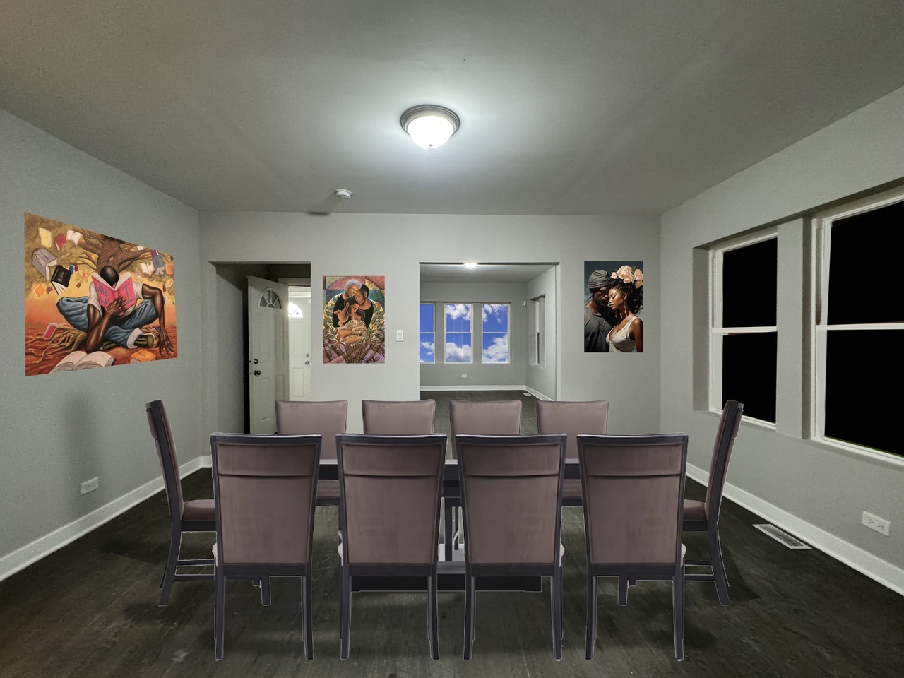 6830 South Michigan Avenue Chicago, IL 60637 - Photo 2 of 10 a dining room with furniture and window