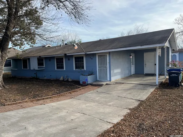 a house with a outdoor space