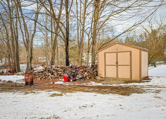 a view of a very nice looking covered with snow