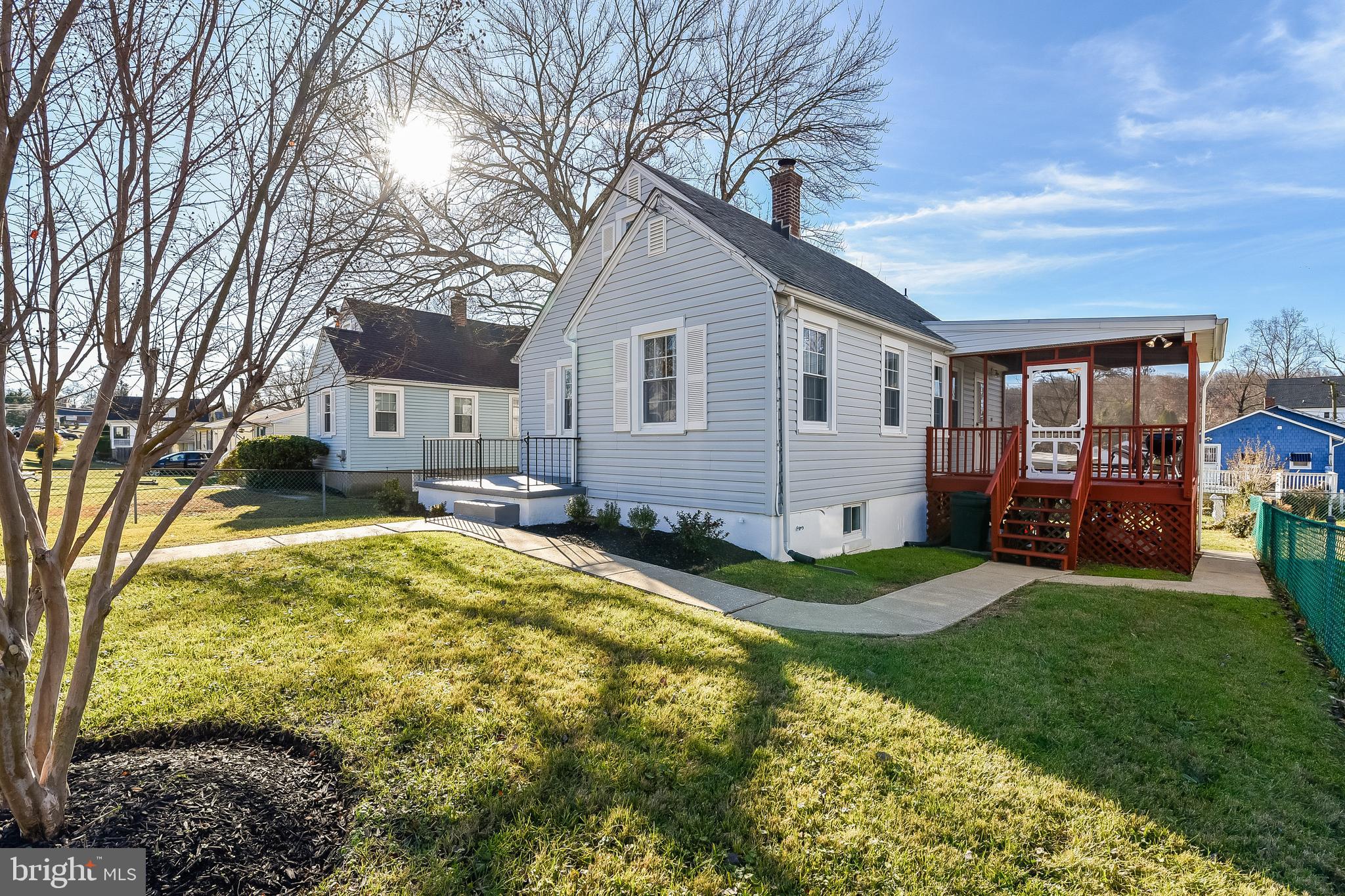 5533 Hutton Avenue Baltimore, MD 21207 - Photo 29 of 39 a view of a yard in front of house