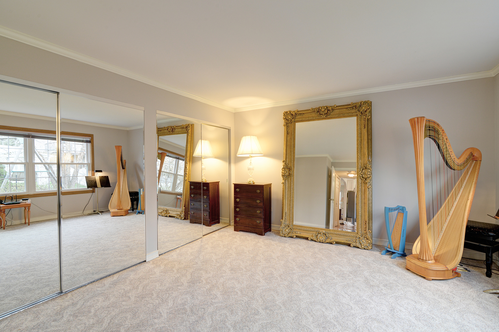 794 Burning Trail Carol Stream, IL 60188 - Photo 17 of 35 a view of a bedroom with wooden floor and door