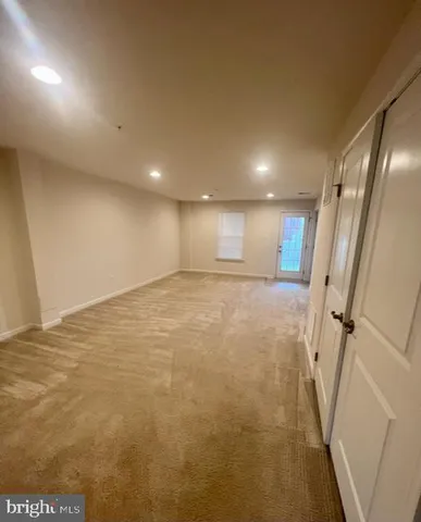 a view of empty room