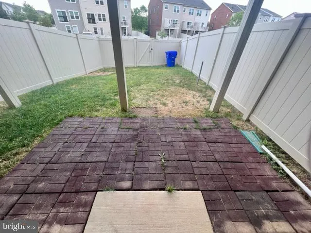 a view of a backyard with a garden