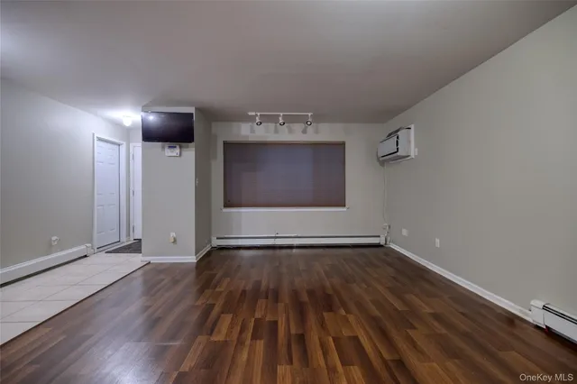 wooden floor in an empty room