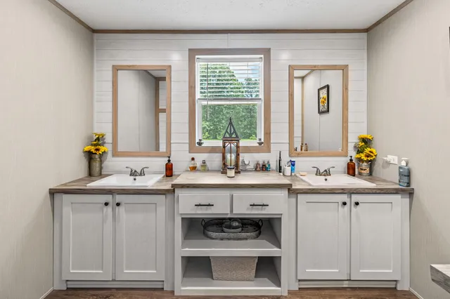 aerial view of a house with backyard