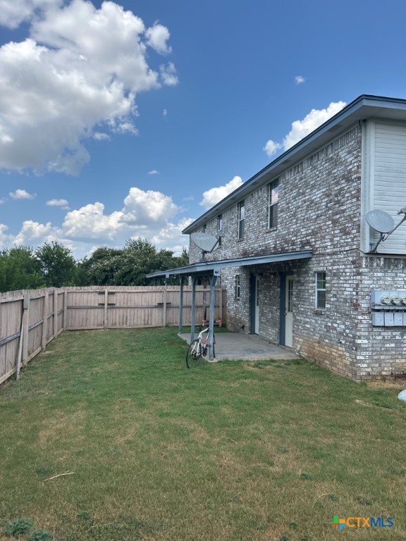 4005 Doraine Court, Unit A Killeen, TX 76549 - Photo 9 of 9 a view of a backyard