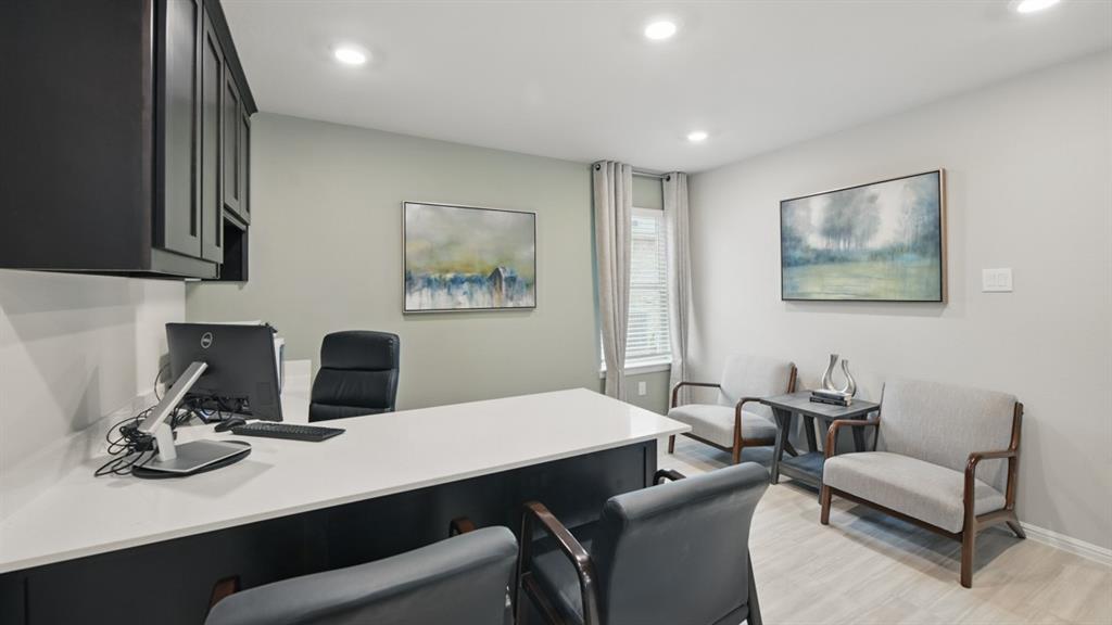 1645 Tin Roof Road Krum, TX 76249 - Photo 32 of 36 a view of a dining room with furniture