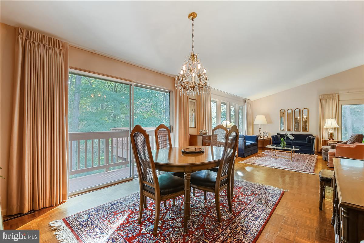 1417 Aldenham Lane Reston, VA 20190 - Photo 17 of 65 Flow from dining room to living room