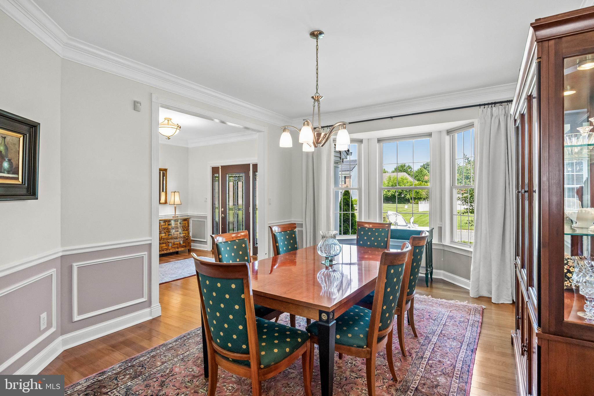 40 Jasmine Road Lumberton, NJ 08048 - Photo 22 of 80 Formal Dining Room w Wainscott & Crown Moldings