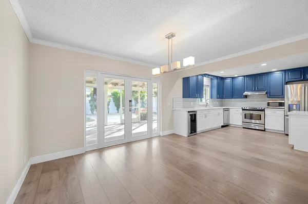 wooden floor in an empty room