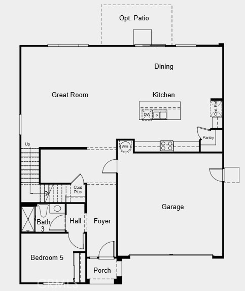 33352 Rusty Court French Valley, CA 92596 - Photo 10 of 11 Floor Plan - Level 1