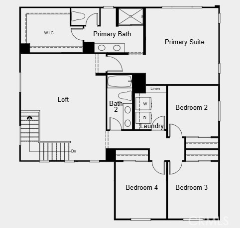 33352 Rusty Court French Valley, CA 92596 - Photo 11 of 11 Floor Plan - Level 2