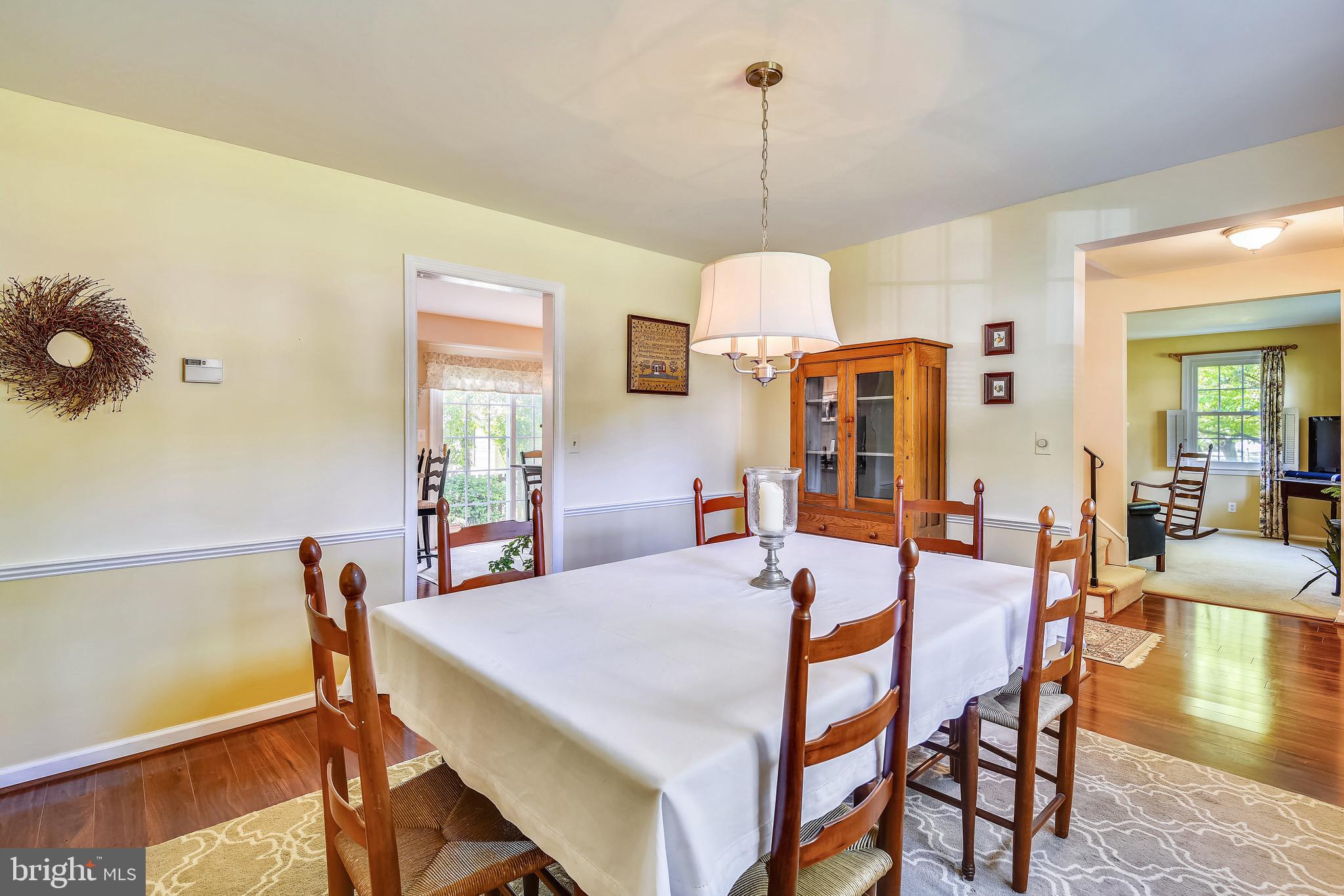 4 Severndale Road Severna Park, MD 21146 - Photo 8 of 44 Dining room is off main entrance hall and kitchen.