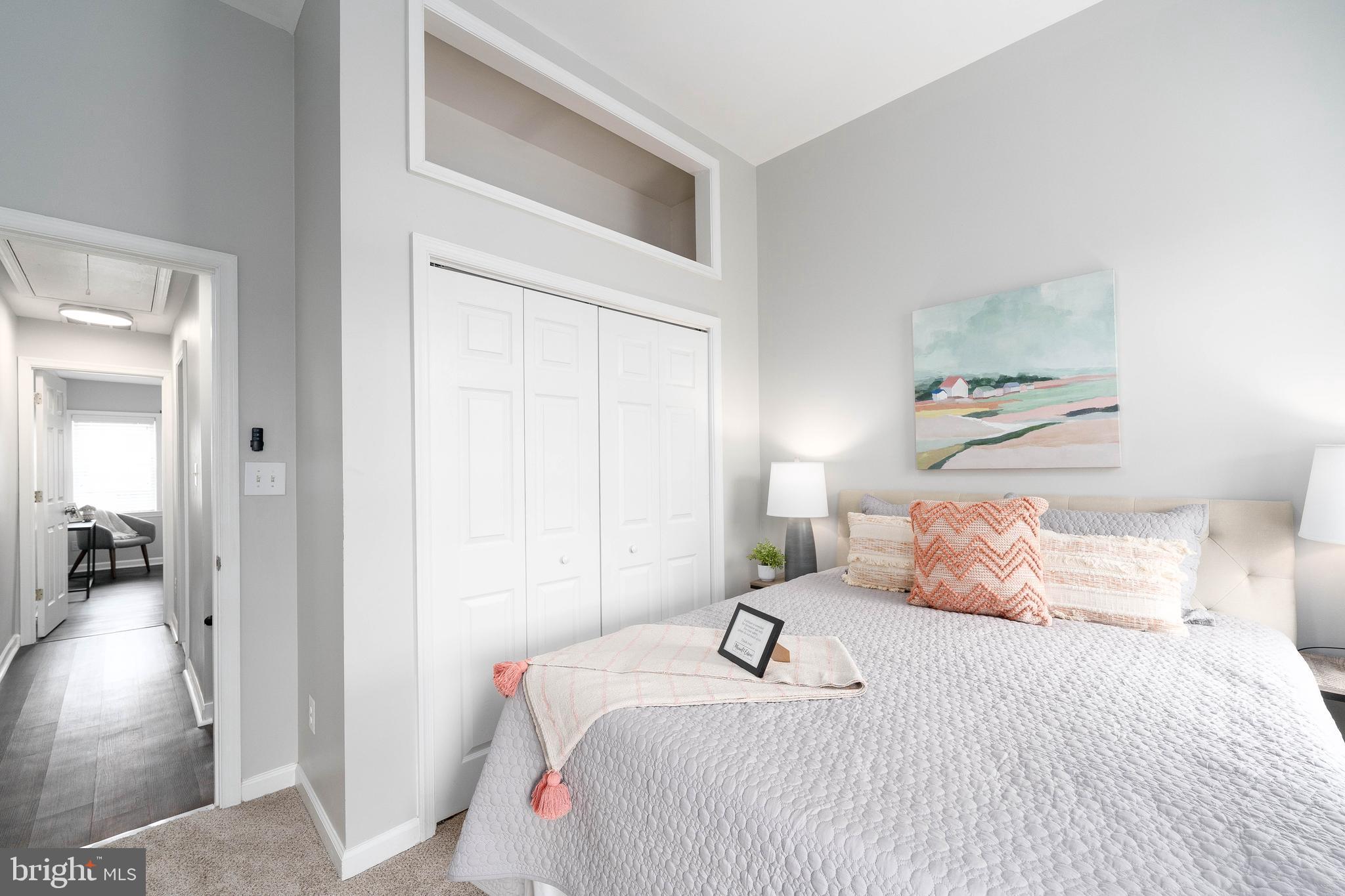 1421 Decatur Street Baltimore, MD 21230 - Photo 17 of 27 Main bedroom with vaulted ceilings