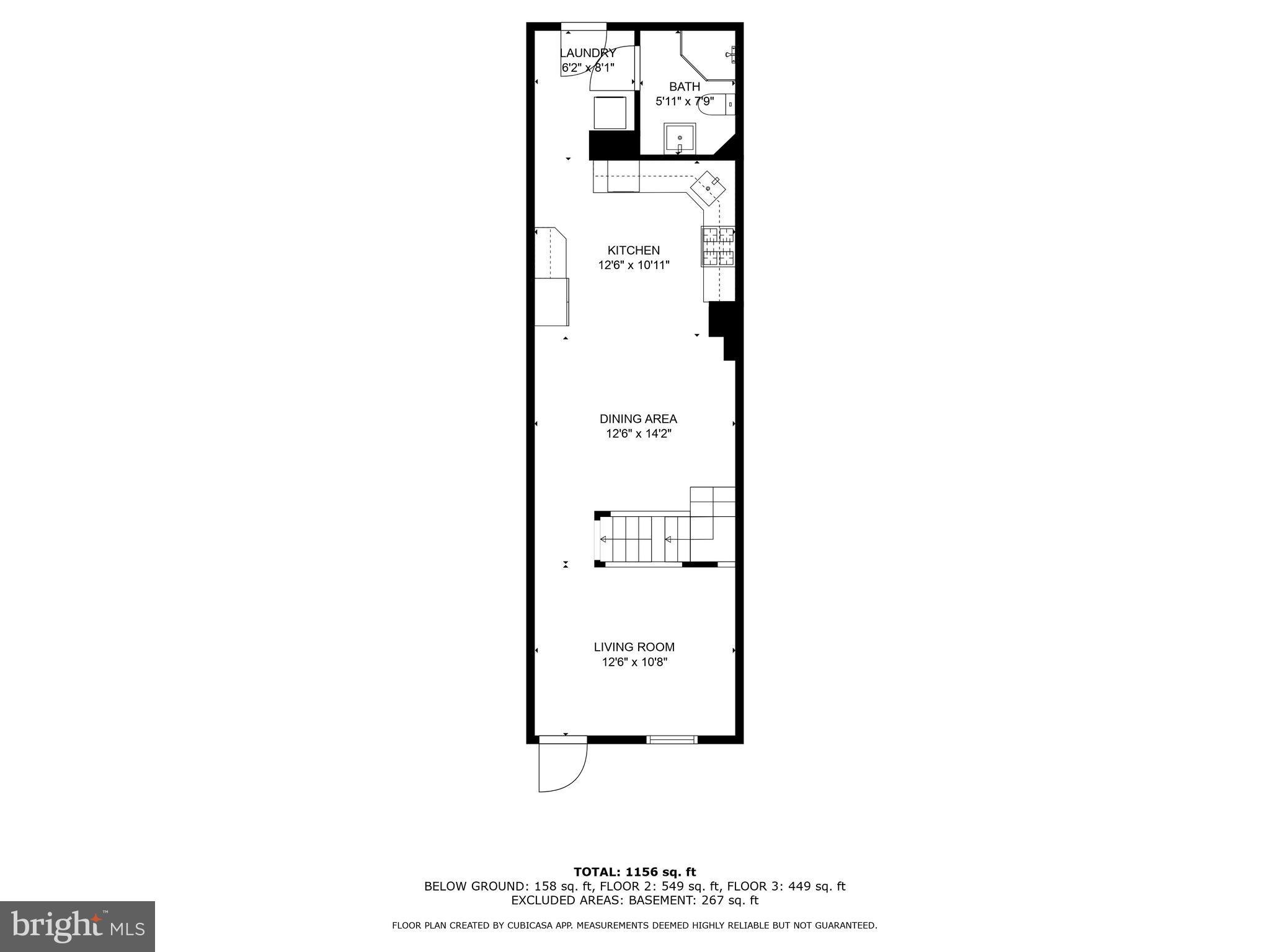 1421 Decatur Street Baltimore, MD 21230 - Photo 26 of 27 2nd Floor Plan