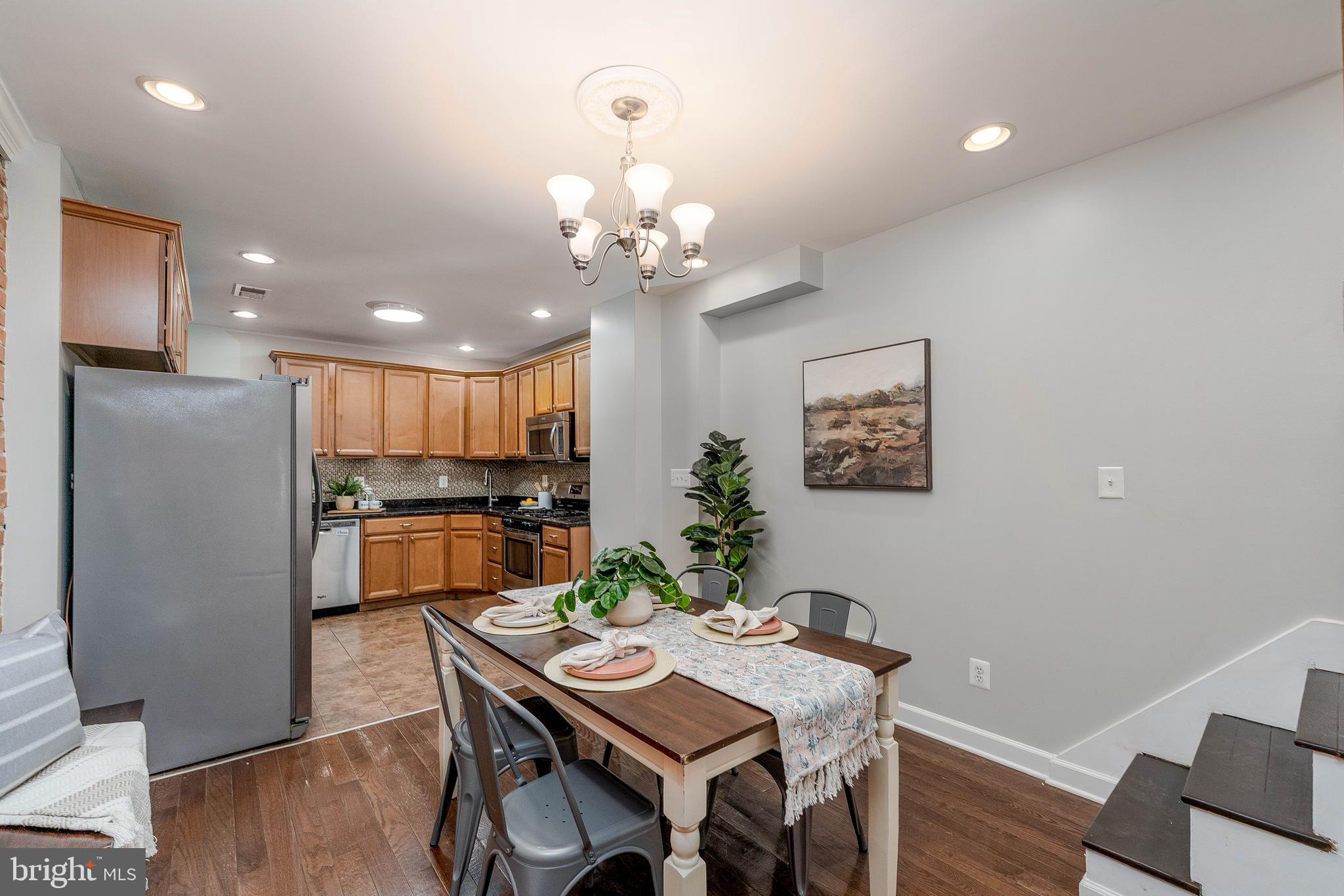 1421 Decatur Street Baltimore, MD 21230 - Photo 8 of 27 Dining room with kitchen view