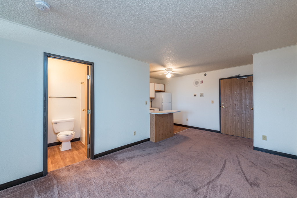 3305 Sunset Avenue, Unit 305 Waukegan, IL 60087 - Photo 7 of 23 a view of a room with a closet and wooden floor