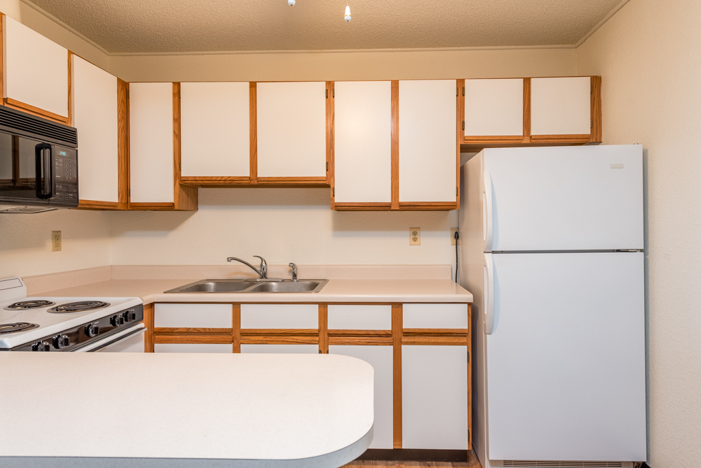 3305 Sunset Avenue, Unit 305 Waukegan, IL 60087 - Photo 8 of 23 a kitchen with a refrigerator a sink and a stove