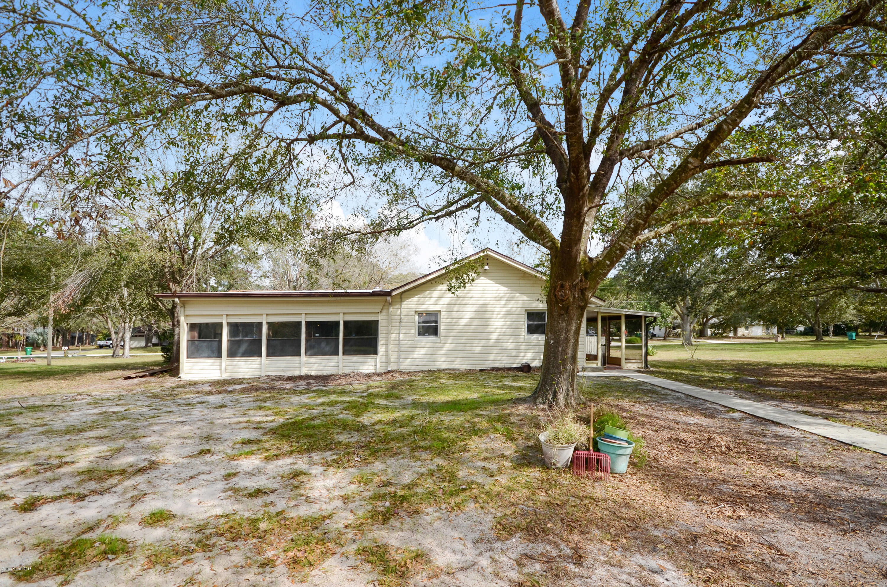 2625 Wagon Road Cocoa, FL 32926 - Photo 19 of 21 Back View Of Home
