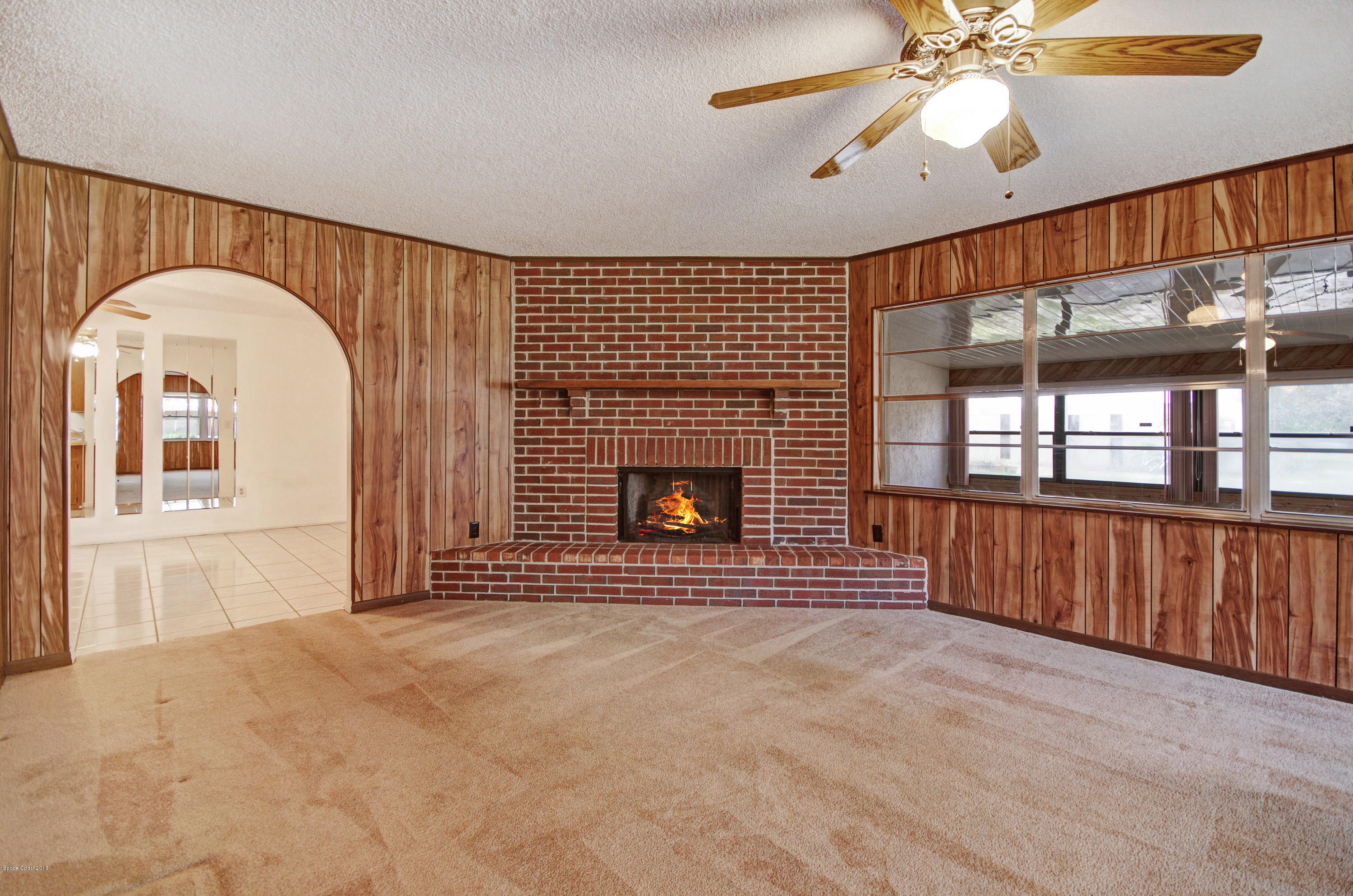 2625 Wagon Road Cocoa, FL 32926 - Photo 4 of 21 Decorative Fireplace