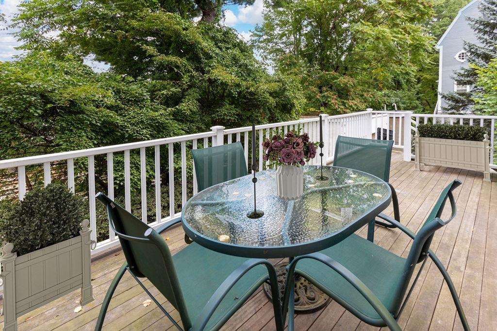 289 Clinton Road Brookline, MA 02445 - Photo 14 of 24 a view of balcony and patio
