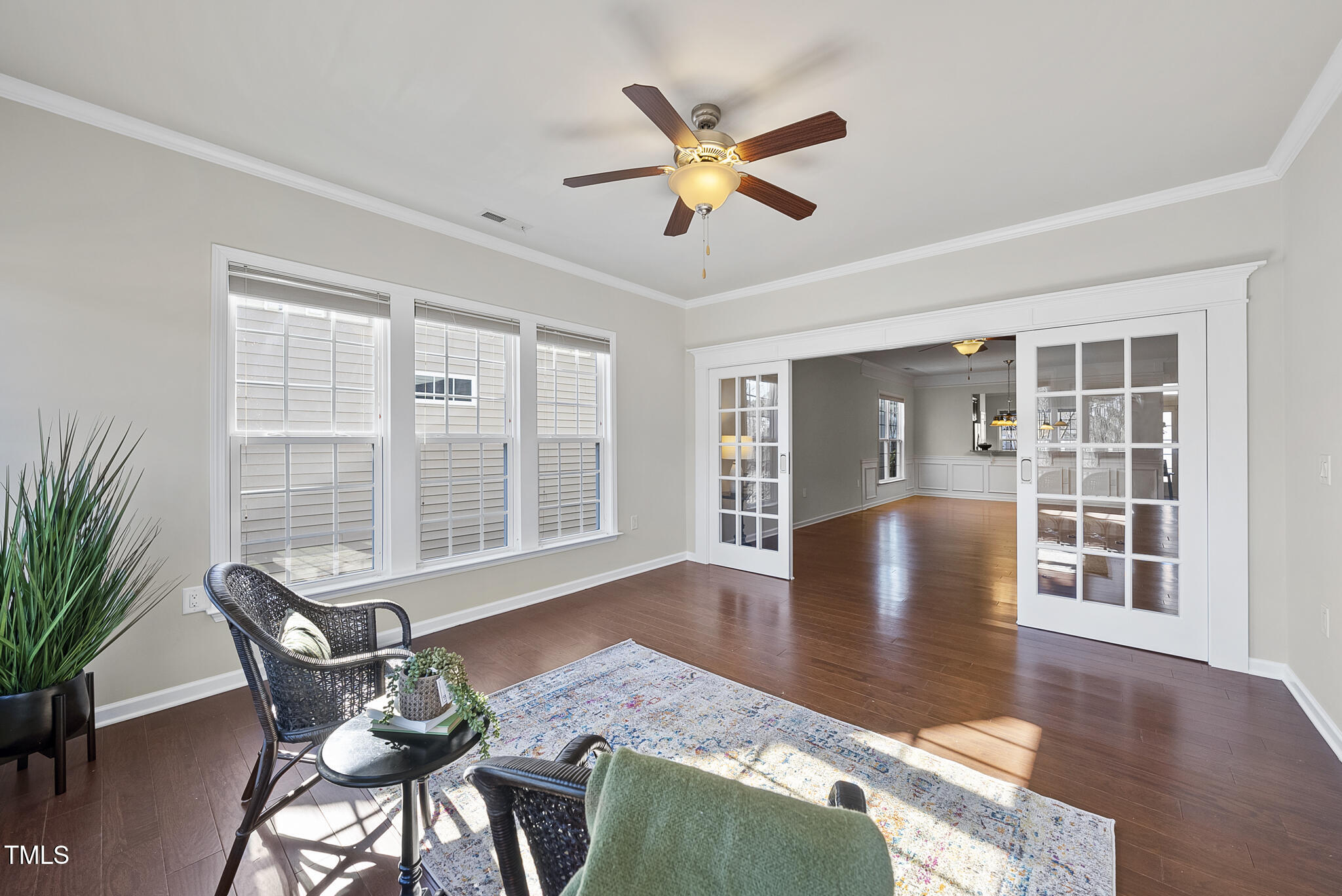 821 Blackfriars Loop Cary, NC 27519 - Photo 15 of 29 a view of a livingroom with furniture and hardwood floor