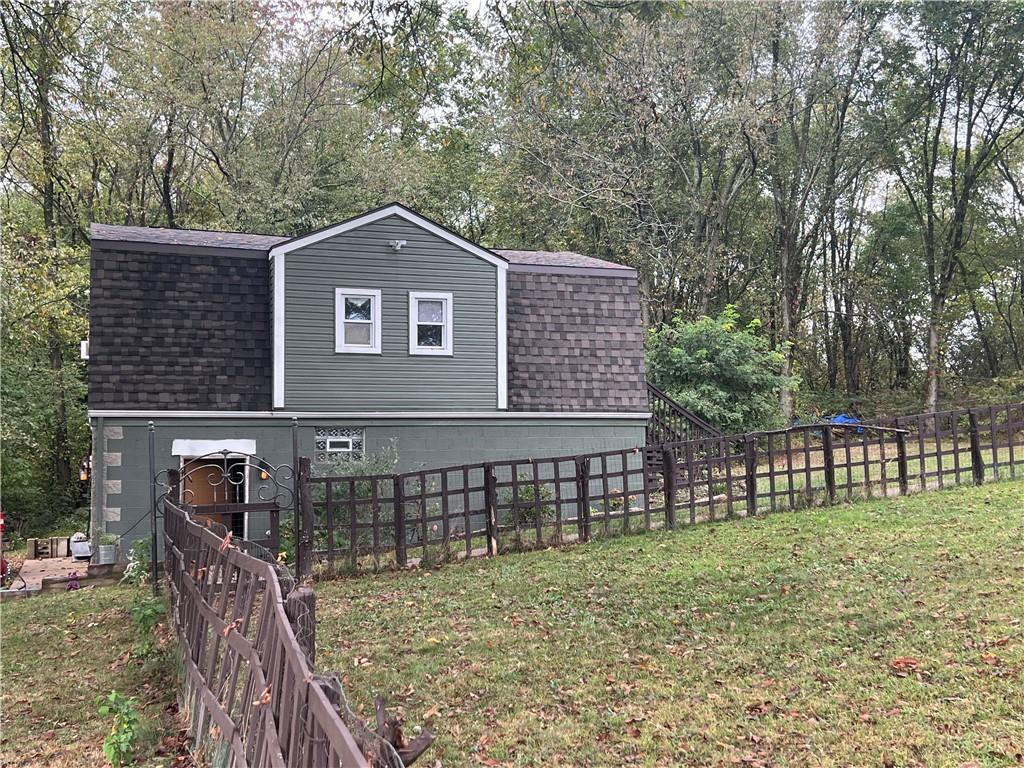147 Russell Hill Road Industry, PA 15052 - Photo 43 of 50 Small fenced in area of the yard if you want to keep kids or animals fenced in!