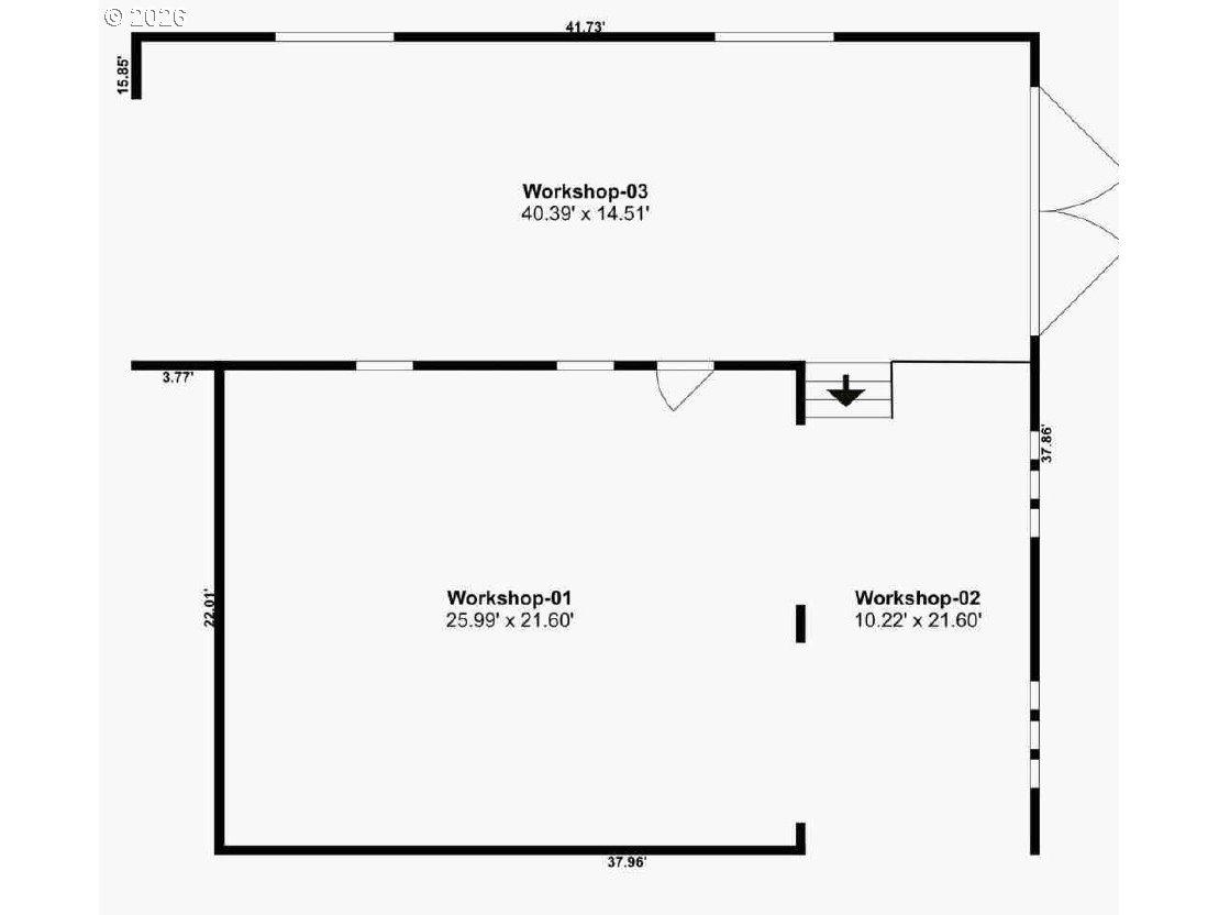16870 Thompson Road Brookings, OR 97415 - Photo 43 of 43 Floor Plan