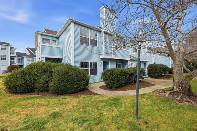 a view of a house with backyard and plants