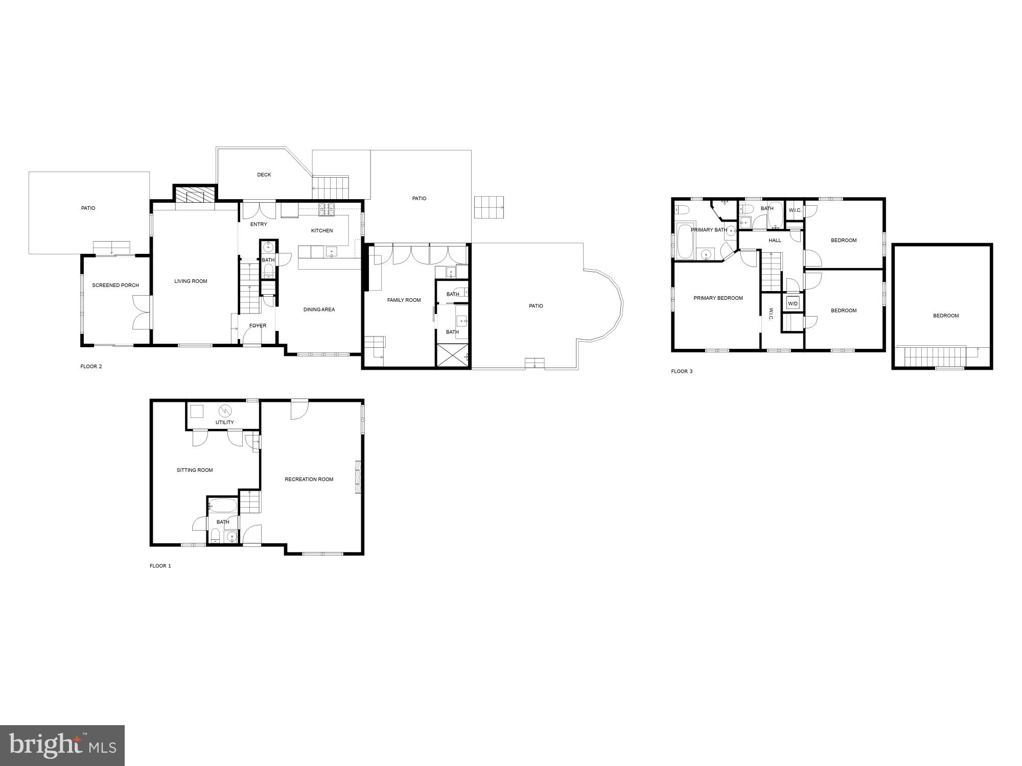 3110 Rolling Road Chevy Chase, MD 20815 - Photo 64 of 64 a picture of a floor plan