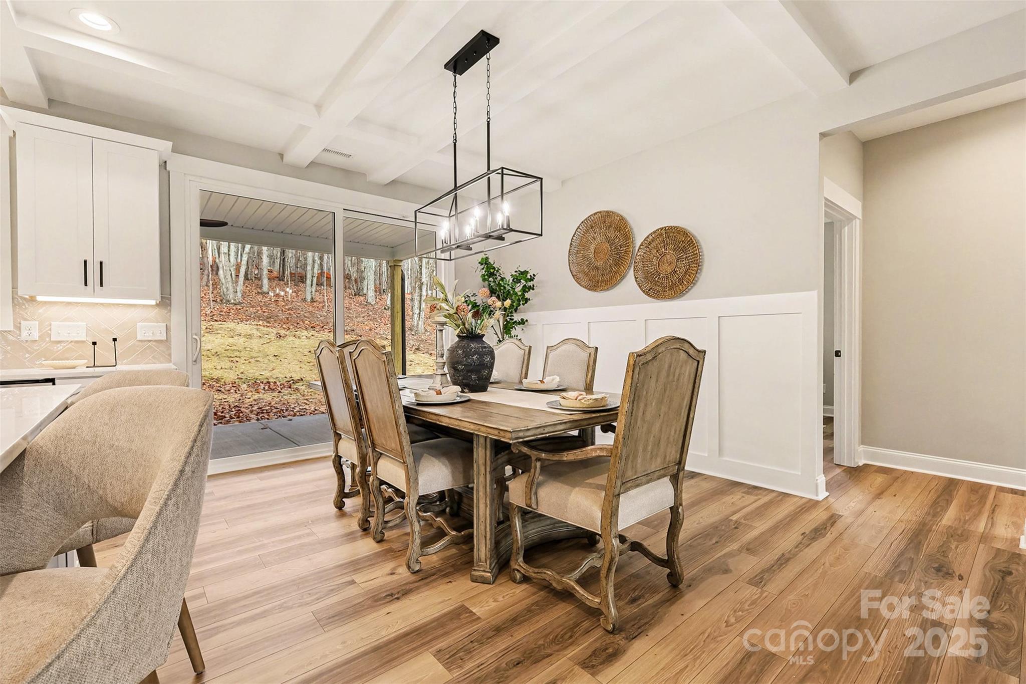 5304 West Liberty Hill Road York, SC 29745 - Photo 9 of 41 a view of a dining room with furniture and wooden floor
