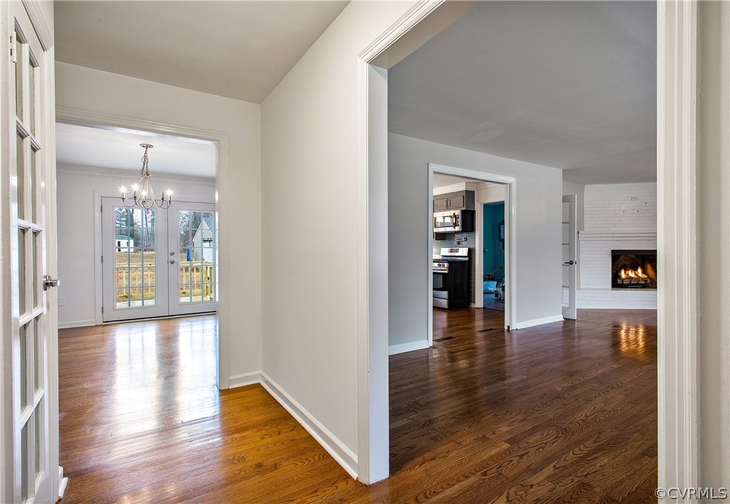 13007 Lewis Road Chester, VA 23831 - Photo 5 of 37 Foyer with view of entry of stairs to 2nd level, d