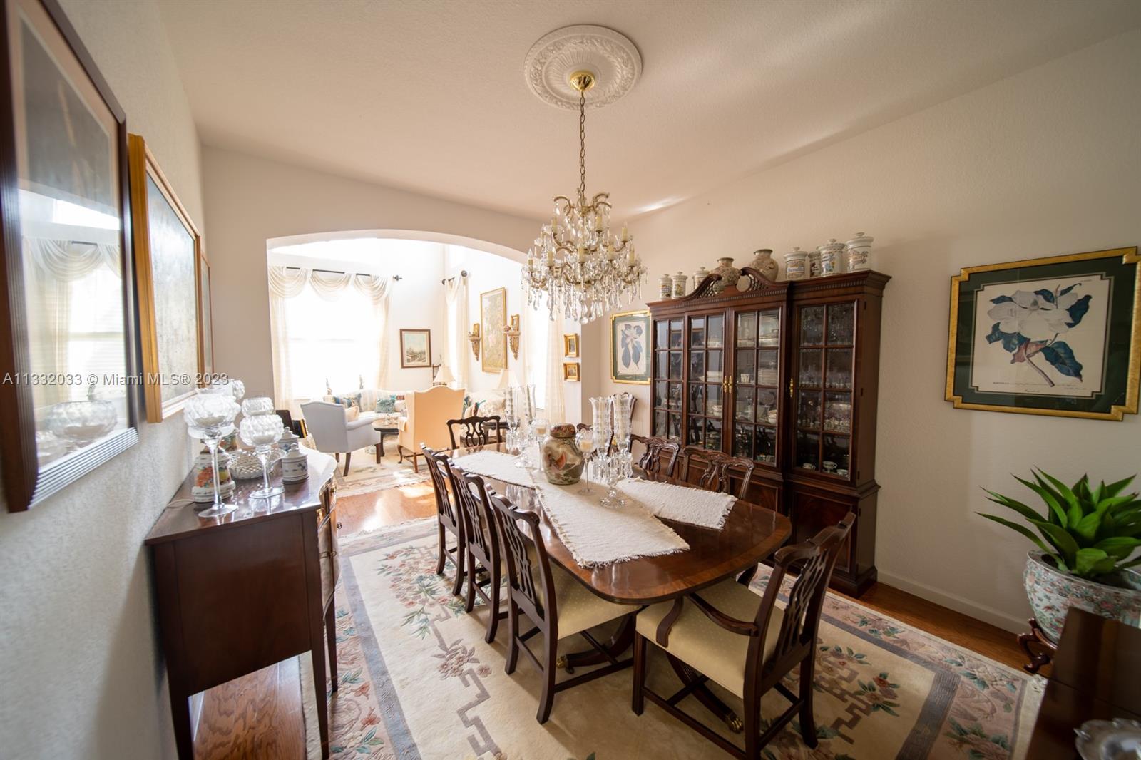 3961 Nighthawk Drive Weston, FL 33331 - Photo 11 of 35 a view of a dining room with furniture window and outside view
