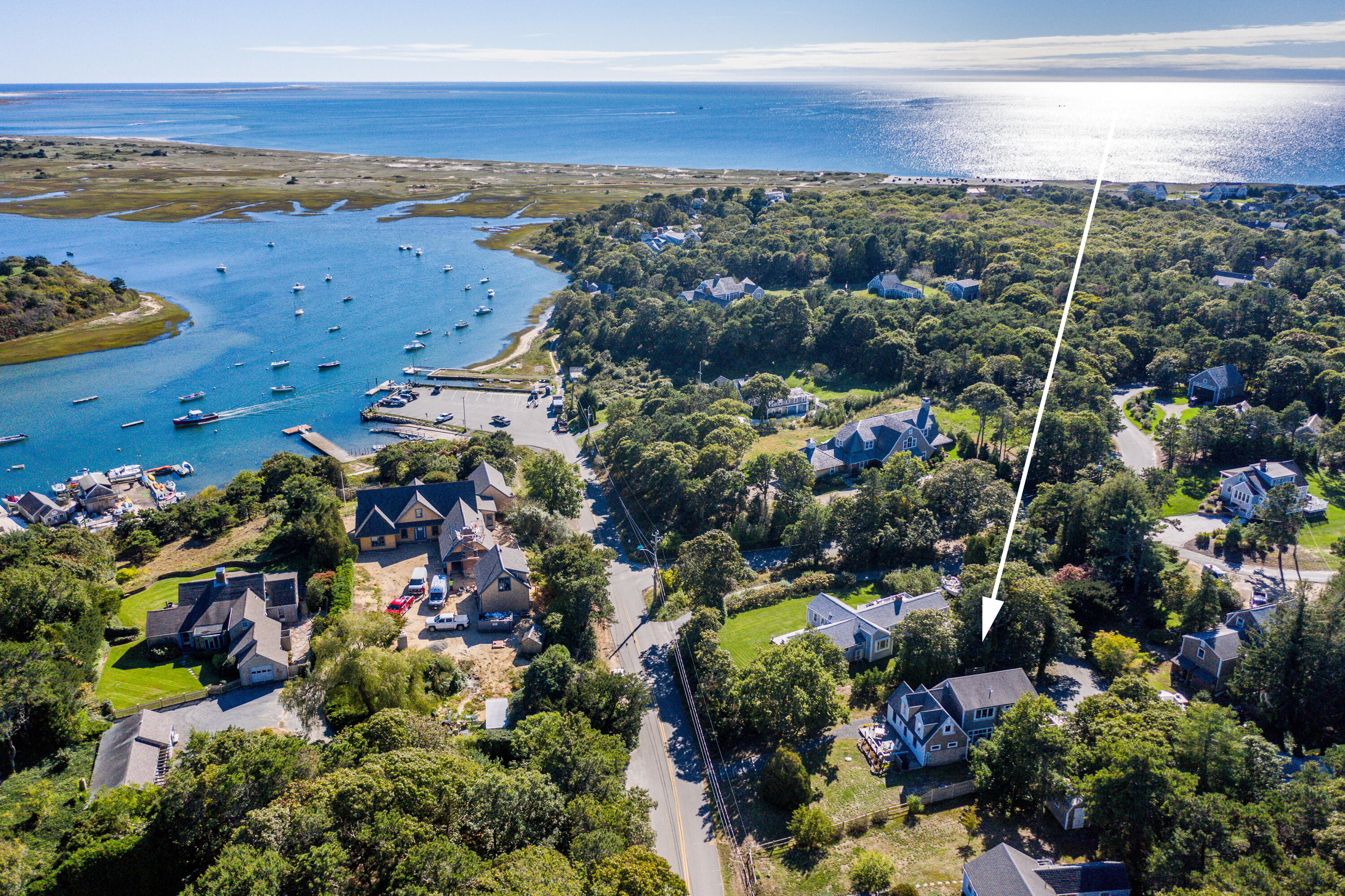 350 Barn Hill Road Chatham, MA 02633 - Photo 1 of 40 drone6