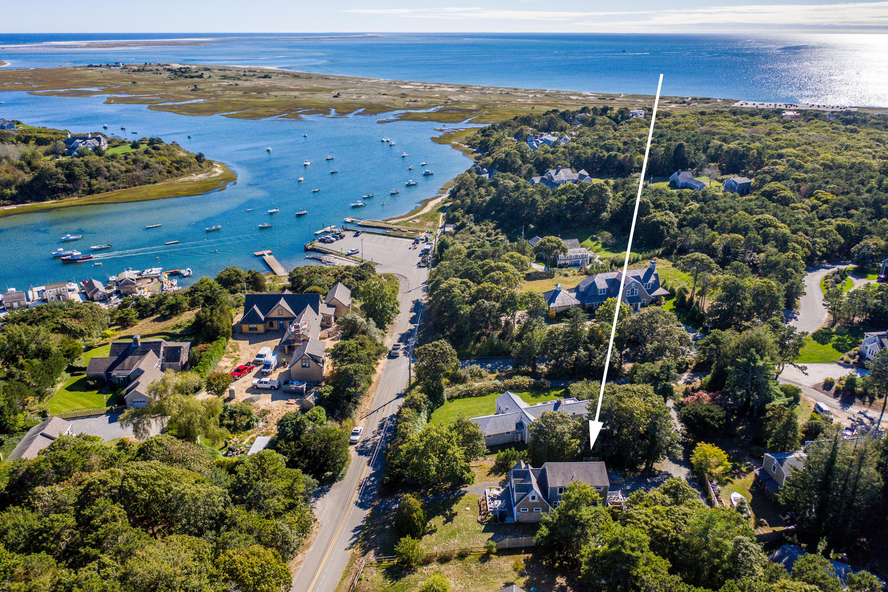 350 Barn Hill Road Chatham, MA 02633 - Photo 4 of 40 drone7