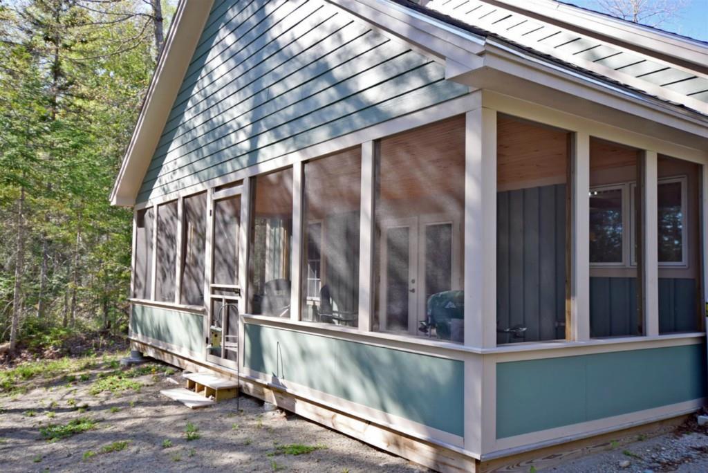 213 Tannery Brook Road Ellsworth, ME 04605 - Photo 27 of 35 The summer porch faces the water and...